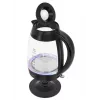 Lafe Essential XL CEG016 hervidor eléctrico de cristal, 2 l, 2200 W, negro