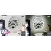 Luz LED de neón para pared Paladone Stormtrooper modelo PP14595SWVN, iluminación decorativa Star Wars