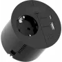 Regleta de enchufes Bachmann 938.201 con 1 toma CEE7/3, 1 USB-A/C 22W, cable de 2,0 m