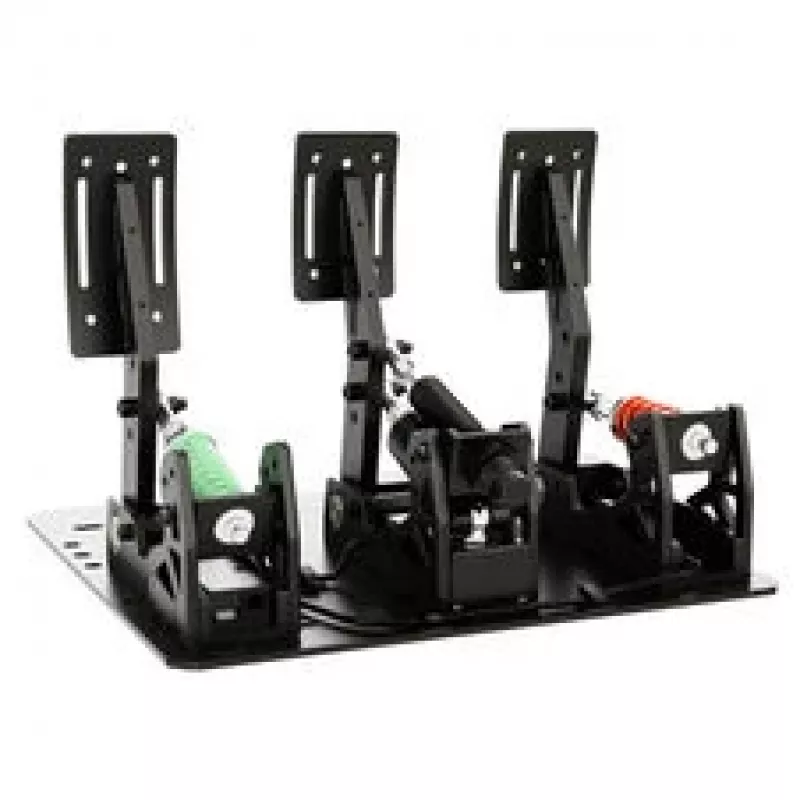 Set de pedales CAMMUS LC100 V4 con célula de carga de 200 kg y sensor Hall