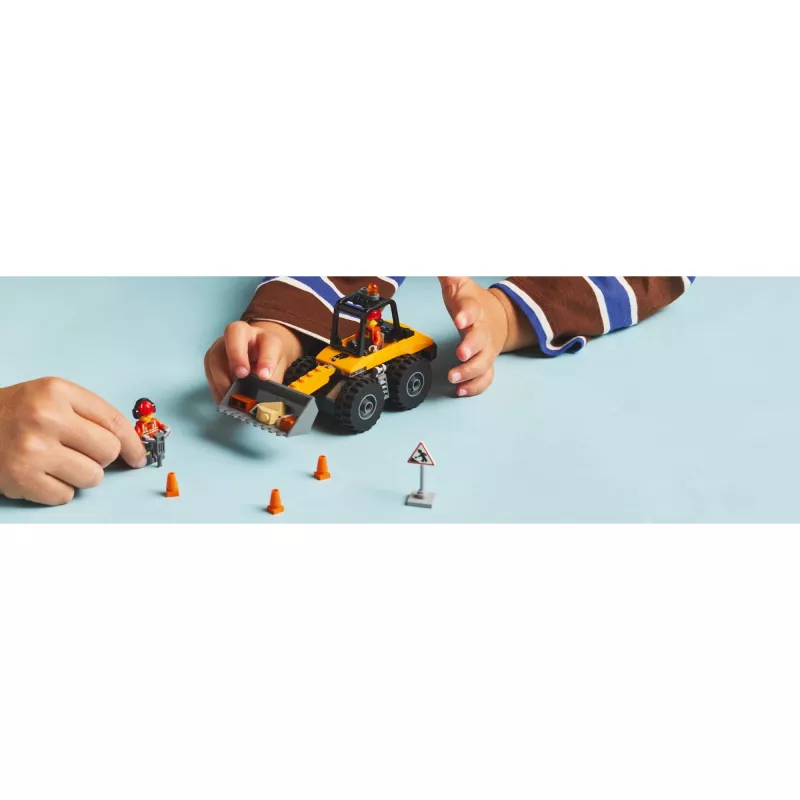 LEGO City 60450 Cargadora de ruedas amarilla