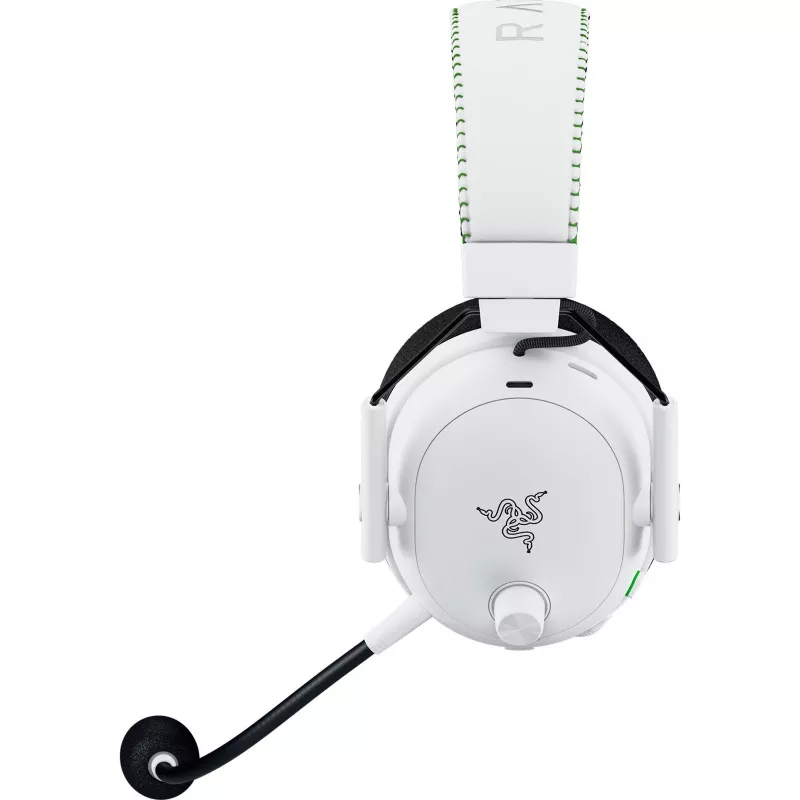 Auriculares Razer BlackShark V3 Pro con cable e inalámbricos Bluetooth blancos