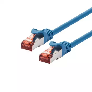 Cable de red LOGON TCF66F020B Cat6a F/UTP (FTP) azul, 2 m, RJ-45–RJ-45