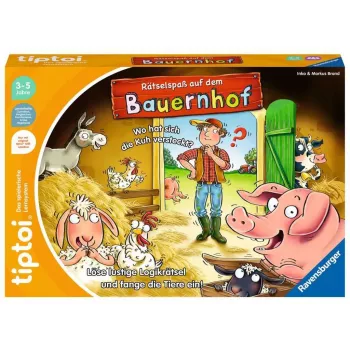 tiptoi Diversión con puzles en la granja, juego de mesa