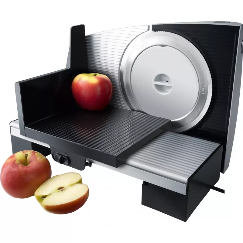 Steba AS 200 - Cortadora de fiambres - 110 W - Plata/Negro