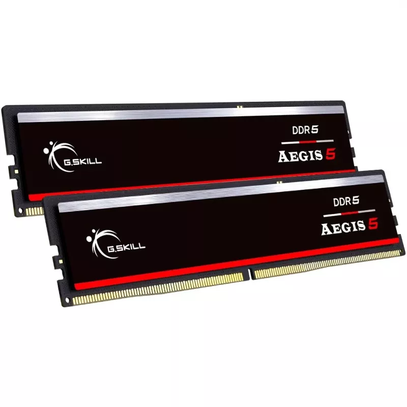 DIMM 32 GB DDR5-5200 (2x 16 GB) Kit dual, memoria RAM negra, F5-5200J4040A16GX2-IS, Aegis 5, INTEL XMP, AMD EXPO