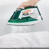 Severin BA 3261 Plancha de vapor Suela cerámica 2400 W Blanco, Verde