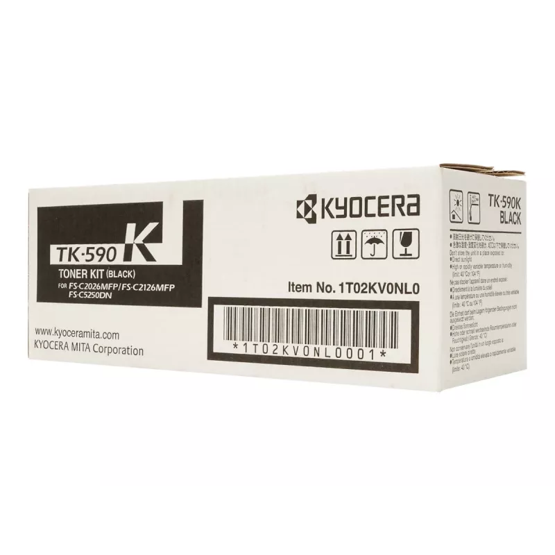 KYOCERA TK-590K cartucho de tóner 1 ud. original negro