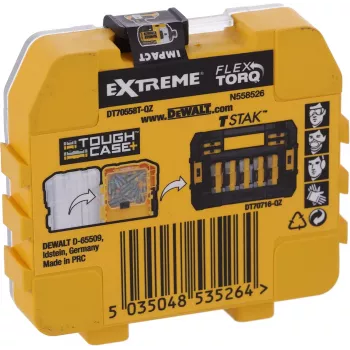Punta de destornillador DeWALT DT70558T-QZ longitud 25 mm cantidad 25 uds.