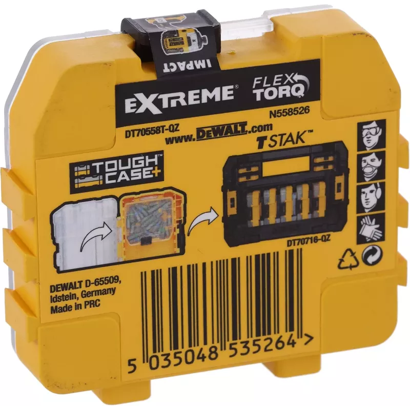 Punta de destornillador DeWALT DT70558T-QZ longitud 25 mm cantidad 25 uds.