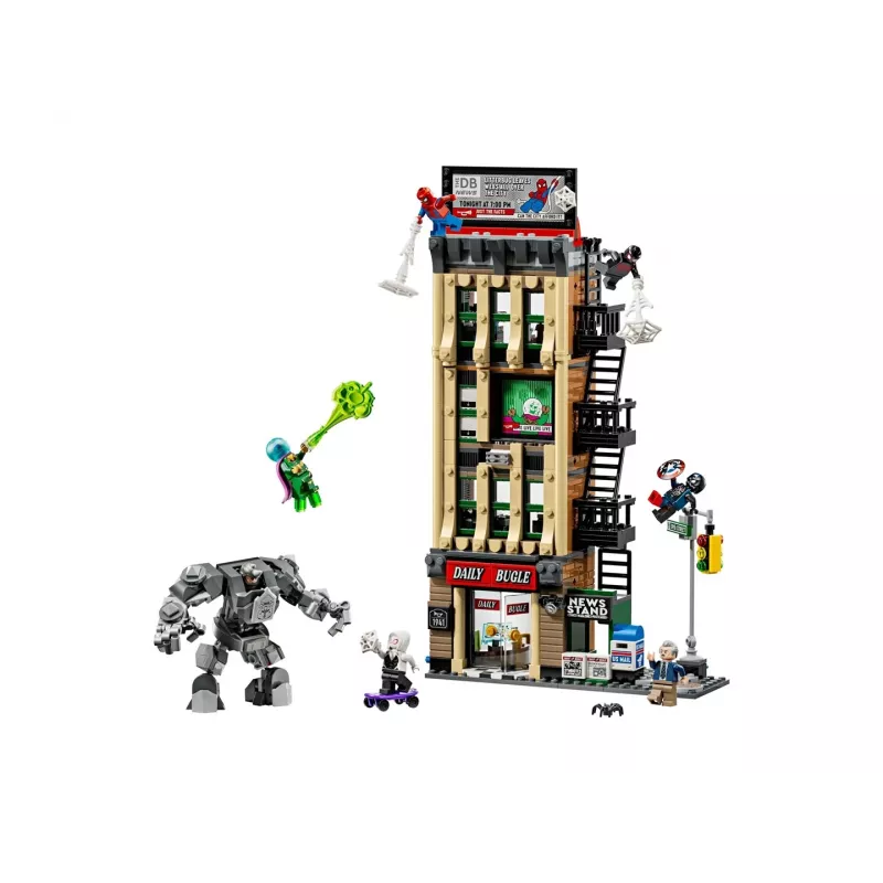 LEGO MARVEL 76342 Spider-Man vs. Mysterio: El Daily Bugle