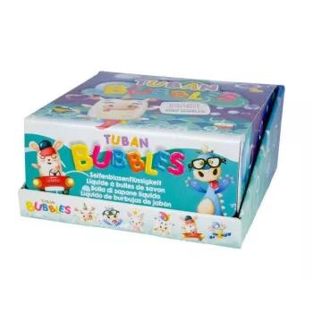Set de pompas Tuban DISPLAY SMALL SOAP BUBBLES MIX 36 UDS. x 60 ml