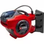 Einhell GE-HR 18/30 WH Li-Solo Power X-Change enrollador de manguera de pared a batería, 18 V, 1/2 pulgada, enrollado con pulsador, rojo, sin manguera, batería ni cargador