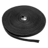 LABEL THE CABLE LTC PRO Roll Strap, rollo de cinta de velcro de doble cara, 25 m negro