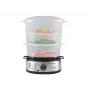 Vaporera Beper BC.250 3 cestas encimera 800 W acero inoxidable