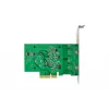 Tarjeta de red Digitus 4 puertos 2,5 Gigabit Ethernet PCI Express chipset Realtek
