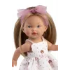 Muñeca Llorens Valeria 28 cm – rasgos realistas, cuerpo blando, cabeza y extremidades de vinilo