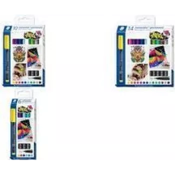 Staedtler Rotuladores para transparencias 318 C10 Set 10 colores (318 C10)