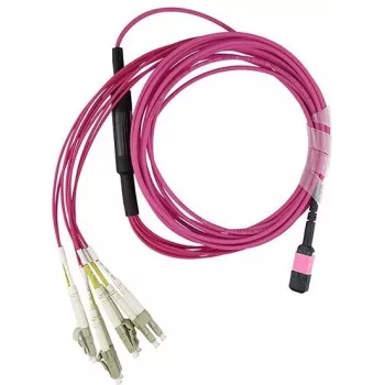 Cable de parcheo MPO-4xLC multimodo OM4 BlueOptics G269TA7 15 metros