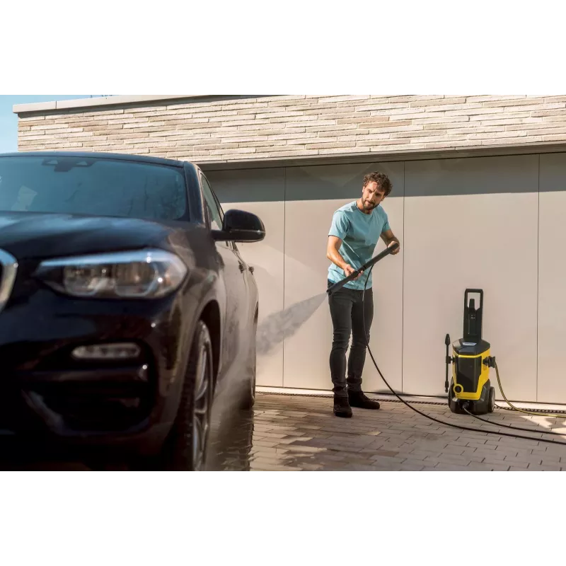 Hidrolimpiadora Kärcher AG K 7 WCM de pie eléctrica 600 l/h negra, amarilla