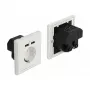 Toma de corriente CEE 7/3 + USB DeLOCK 11471