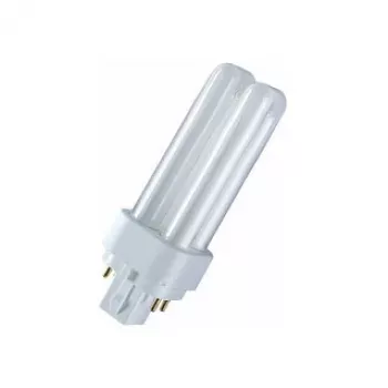 Osram DULUX D/E lámpara de bajo consumo 10W/827 G24Q-1 FS1