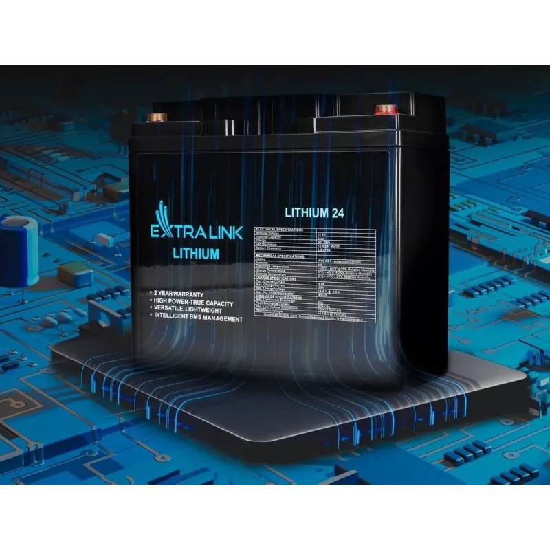 Batería LiFePO4 Extralink 24000 mAh 12,8 V