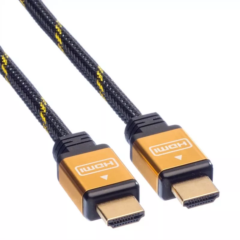 ROLINE Gold cable HDMI High Speed, ST-ST 2,0m (11.04.5562)