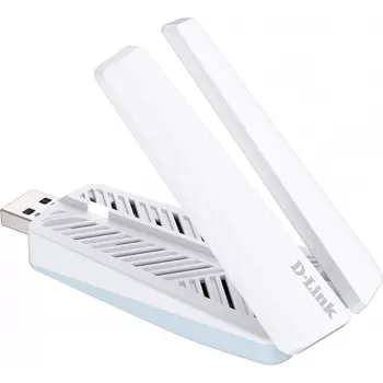 Adaptador USB D-Link BE6500 Wi-Fi 7, inalámbrico, USB, WLAN, Wi-Fi 7 (802.11be), 6500 Mbit/s
