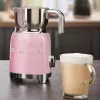 Espumador de leche automático Smeg MFF11PKEU Rosa Acero inoxidable 500W