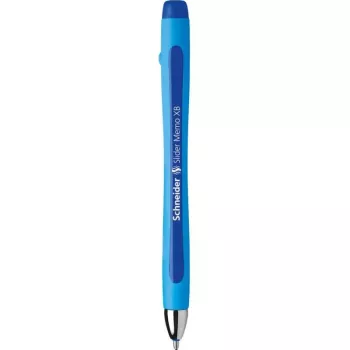 Bolígrafo Schneider Slider Memo XB Azul 10 unidades (50-150203)
