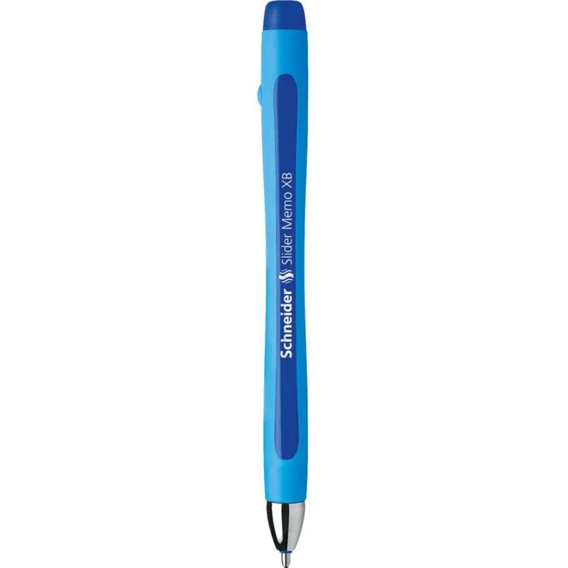 Bolígrafo Schneider Slider Memo XB Azul 10 unidades (50-150203)