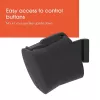 Soporte de pared Vogels | Soporte de pared para altavoz para Sonos Era 300 | Inclinable, orientable | Capacidad de carga máxima 7 kg | Negro