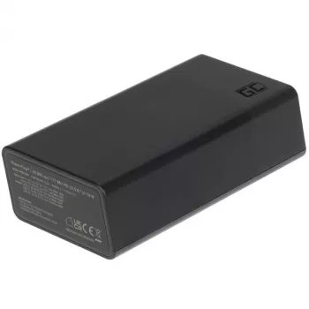 Greencell PowerPlay 30 - batería externa negra