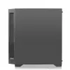 Caja de PC Thermaltake H550 TG ARGB Midi-Tower negra, gris