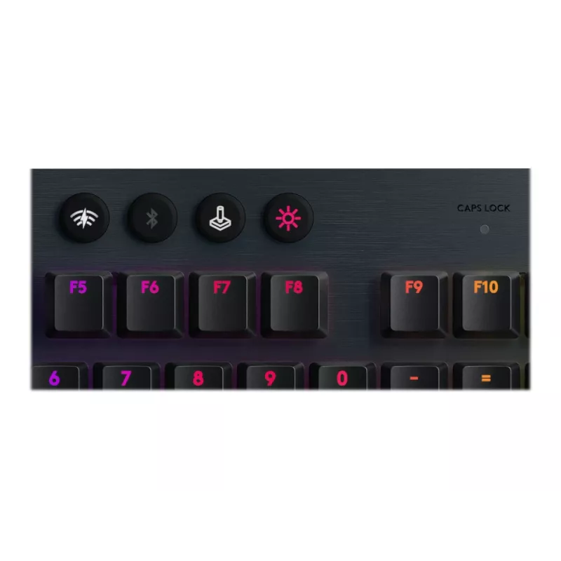 Teclado gaming mecánico Logitech G G915 LIGHTSPEED inalámbrico RGB GL Linear