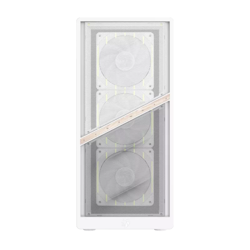 Caja Gamemax | AERIS 330 MW | blanca | Mini-Tower | fuente de alimentación no incluida
