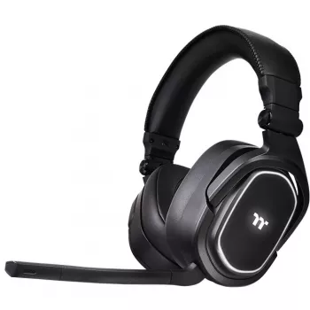 Thermaltake ARGENT H5 RGB, inalámbricos, gaming, 20 - 40000 Hz, 412 g, auriculares, negro