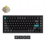 Teclado mecánico Keychron Q1 Ultra 8K — formato 75%, USB + RF inalámbrico + Bluetooth, RGB LED, negro