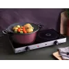 Parrilla eléctrica Jata HACC4533 con revestimiento antiadherente y temperatura ajustable