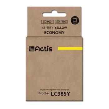 Actis KB-985Y Tinta (sustituto de Brother LC985Y; Estándar; 19,5 ml; amarillo)