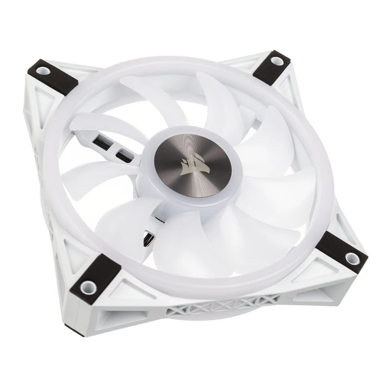 Ventilador de carcasa Corsair iCUE QL120 120mm ARGB - blanco