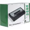 Caja para disco duro Inter-Tech HD-25620 negra-blanca 2,5 pulgadas