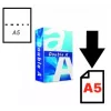 Papel Double A (categoría A), A5, 80 g, 500 hojas