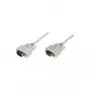 Cable serie DeLOCK RS-232 3 m beige SUB-D 9