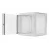 Armario de instalación de pared Lanberg 19'' 12U 600x600mm gris (puerta de cristal)