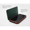 Funda tipo folio VixFox para Huawei P20 — funda protectora tipo folio verde bosque