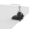 Maclean MC-968 Soporte de monitor de doble brazo con muelle de gas 17-57 27 kg Carga pesada Estable Totalmente articulado Soporte Máx VESA 200x200