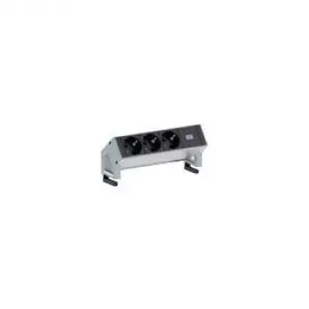 Bachmann DESK 2 Regleta 902.300, 3 tomas, cable de 1,5 m, Blanco