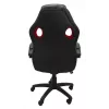 Silla de oficina Topeshop FOTEL ENZO CZER-CZAR con asiento acolchado y respaldo acolchado